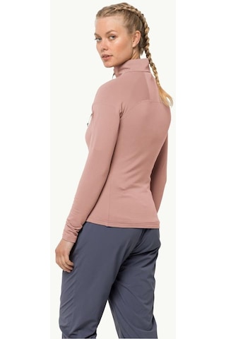 Jack Wolfskin 1710981 2919 Prelight Fz W Rose Dawn Kadın Polar 001