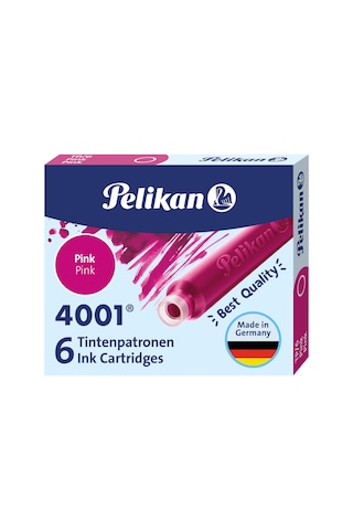 Pelikan Kartuş Serisi Tp6x Dolma Kalem Kartuşu Pembe ---