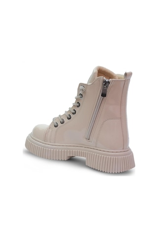 Kaptan Junior Kız Çocuk Botu Poyk 560 Krem