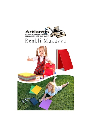 Renkli Mukavva 10 Renk 50x70 Cm 1 Paket Sert Renkli Karton 1.0 Mm Okul Okul Öncesi Anasınıfı Hobi Etkinlik