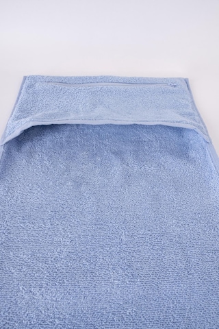 Promotion Spor Havlusu Fermuar Cepli , %100 Pamuk , 30 X 100 Cm Mavi