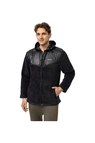 Merrell M25jobm Black Erkek Polar Ceket Siyah Siyah