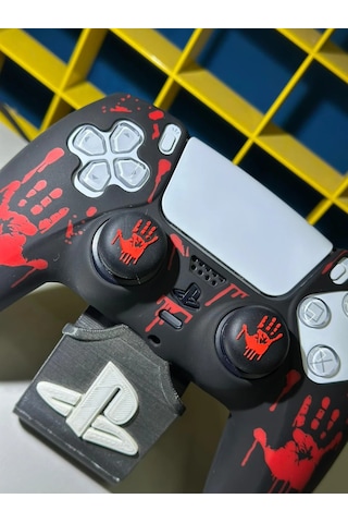 Ps5 Dualsense Kol Silikon Kılıf + Analog Koruyucu Darbe Koruması Clk9103