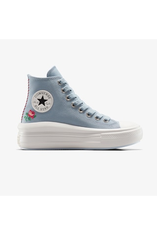 Converse Chuck Taylor All Star Motion Rose Kadın Mavi Platform Sneaker A12571c Mavi