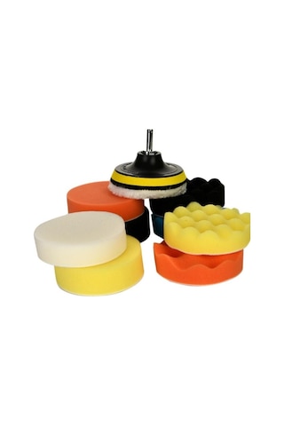 Zhltools Oto Pasta Cila Polisaj Sünger Seti 11 Parça