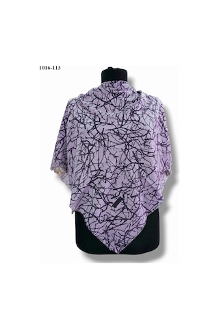 Dolce Life Dolce Cool Desenli Dimi Pamuk Eşarp 1016-113 Çok Renkli