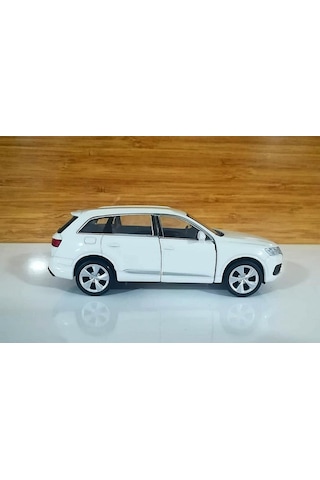 Welly Audı Q7 1/36 Ölçek Beyaz Çek Bırak Metal Model Araba