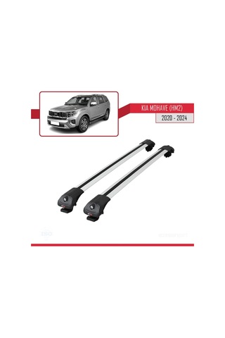 Kia Mohave Hm2 2020 Ve Sonrası İle Uyumlu Ace-1 Ara Atkı Tavan Barı Gri