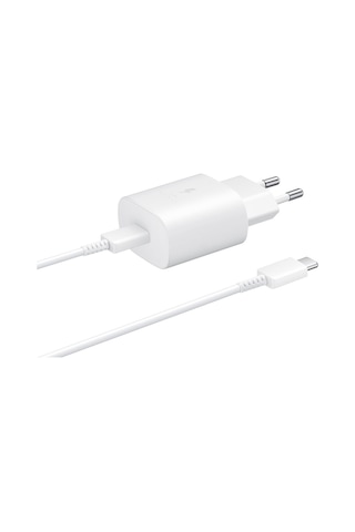 Samsung Uyumlu Typec 25W Siyah Hızlı Şarj Aleti - Ep-Ta800Xbegww