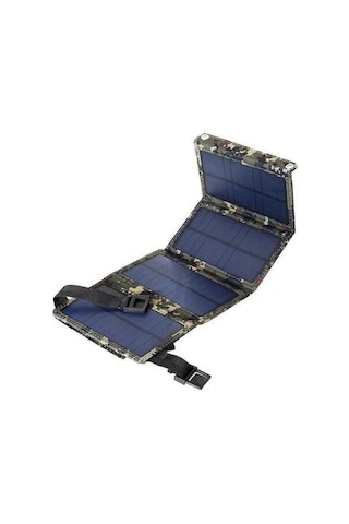Pazly 20w Usb Katlanabilir Güneş Panelli Şarj Cihazı - İphone/android/ıpad/tabletler İçin Kamp & Açık Hava Şarj Çözümü