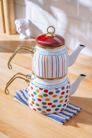 Cora Emaye Mini Çaydanlık Takımı