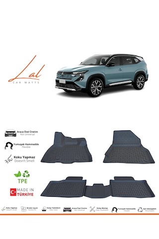 Renault Boreal 3d Havuzlu Paspas 2026 Ve Sonrası Uyumlu