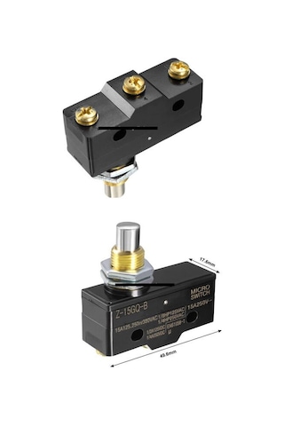 Lmz15-gq-b Kalın Uzun Pimli Limit Switch