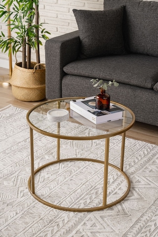 Gold Berlin Orta Sehpa 60cm