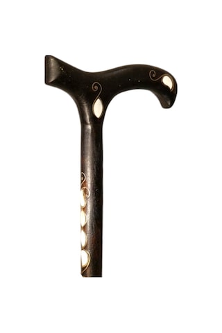 Nusnus Ve Telkari İşlemeli İnce Baston No2 92 CM