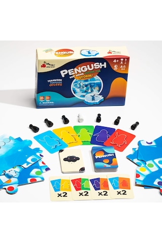 Playever Pengush, Stratejik Düşünmeyi Geliştiren Takım Oyunu 4-7 Yaş