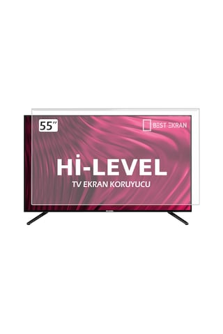 Hi-Level Uyumlu HL55FMN252 TV EKRAN KORUYUCU - Hi-Level Uyumlu 55" inç Ekran Ko