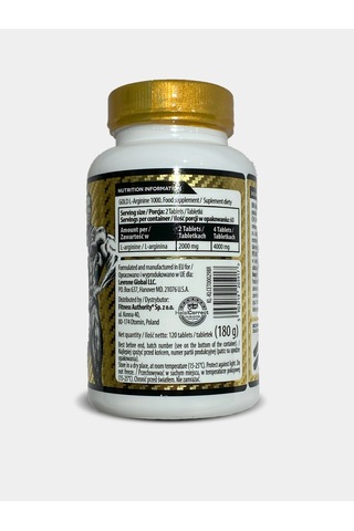 Kevin Levrone Gold Arginine Arjinin 120 Tablet