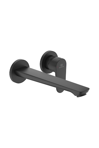 Cerafine O Ankastre Lavabo Bataryası-silk Black-kıt2 Siyah