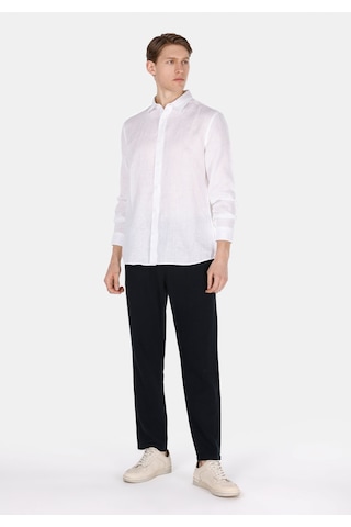 Colin's Colins Regular Fit Shirt Neck Düz Erkek Beyaz Uzun Kol Gömlek Cl1074493 Q1.v1 Wht Beyaz