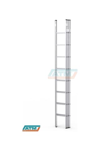 3*3=9 MT 65X25 ÜÇ PARÇALI  SÜRGÜLÜ MERDİVEN