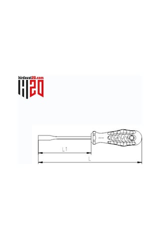 İzeltaş Lokma Uçlu Tornavida 14 MM 4770190140