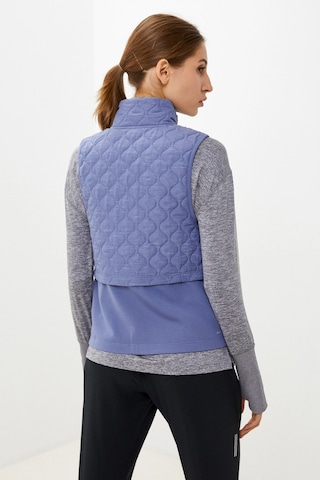 Nike W Aerolayer Running Vest Blue Yalıtımlı Kadın Fit Koşu Yeleği Mavi