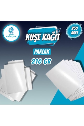 Kaliteli A4 Parlak Kuşe Kağıdı Dijital Baskı,sertifika Ve Fotoğraf Kağıdı 210gr 250 Adet 3,27 Kg