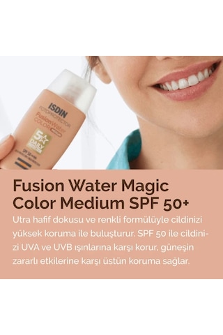 Isdin Fotoprotector Fusion Water Color Magic Spf50 Medium 50 ML