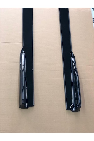 Üniversal Kanatlı Marşpiyel Lipi Bıçağı Parlak Siyah 194 Cm