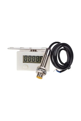 Skycity Endüstriyel Manyetik Sensörlü Dijital Sayıcı, 5 Haneli Lcd Ekran, Aa Pil İle Çalışan, Yüksek Hızlı Sayım Diğer