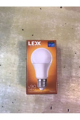 10W Led Ampul Beyaz Renk 5Adet