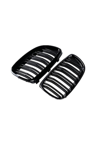 Bmw 3 Serısı E92 2006-2009 M3 Böbrek Cıft Cızgı Panjur Pıano Bl