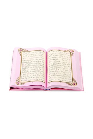 Benim Kuranım - Sade Arapça - Hafız Boy - Pembe Kapak - Mühürlü -