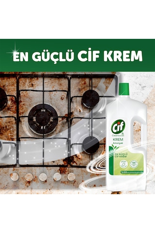 Cif Krem Amonyaklı Yüzey Temizleyici 3 x 1500 ML