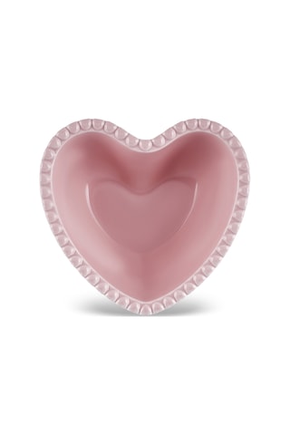 Karaca Pink Love Porselen Kase Pembe 15 Cm Pembe