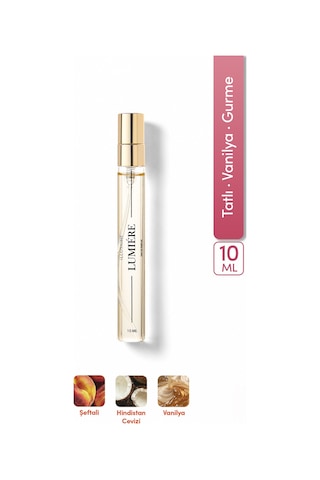 Lumiére Edp Kadın Seyahat Boy Parfüm 10ml Şekerli-vanilya-gurme Narenciye, Müge, Orkide, Misk Meyveli