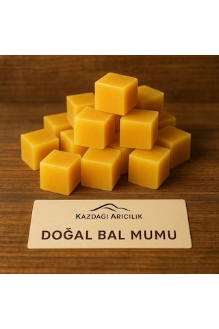 Kazdağı Arıcılık Doğal Bal Mumu 100g