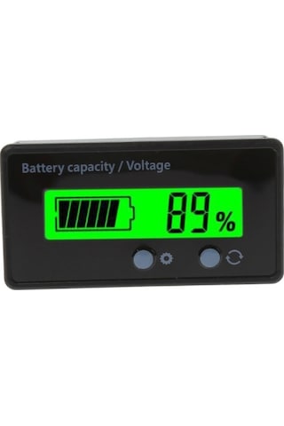 Butu Gy-6s 12v Kurşun-asit Pil Güç Ölçer Lityum Pil Kapasitesi Göstergesi Ekran Test Cihazı Yüzde Voltmetre