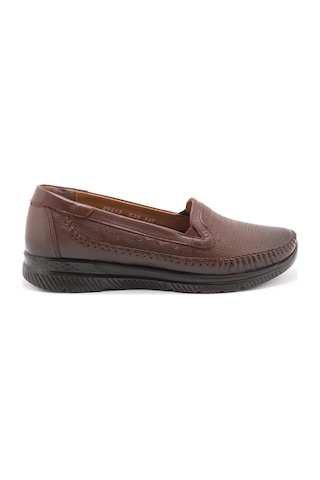 Forelli 29413 Eterna-G Taba Kadın Comfort Deri Ayakkabı