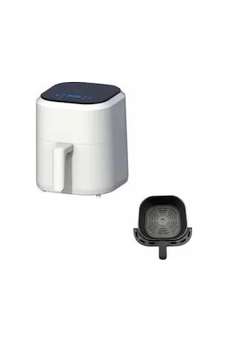 Hava Fritözü 4l Airfryer Pratik Uzun Ömürlü Yağsız Pişirme Taşınabilir - Lisinya Çok Renkli