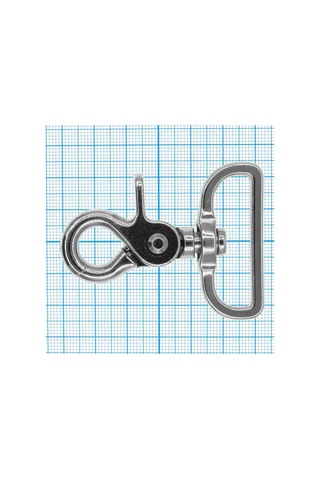 Zooone Kanca Karabinası Çinko Kaplama 37x60 Mm, Nikel Kaplı, Zoo One 141399890