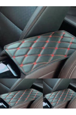 Renault Megane 2 Sw Uyumlu Araç,araba,oto Kolçak Minderi Kırmızı