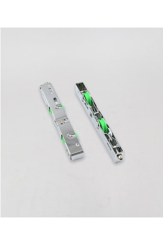 2 Adet Çelik Gövde Yeşil Çiftli Derlin Sürme Kapı Ve Pencere Tekeri