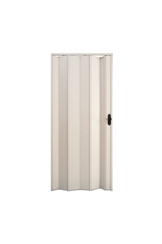Faran Dekorasyon 72 x 215 Beyaz Renk Camsız Pvc Akordiyon Kapı - FRNAKMODEL-0-03