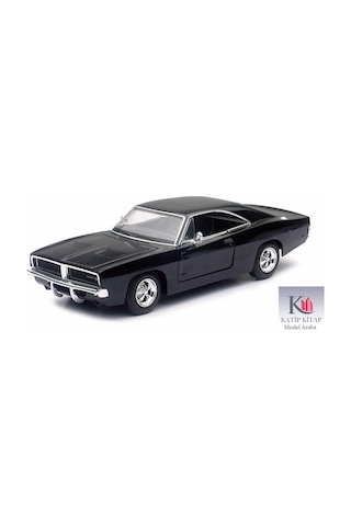 Newray 1969 Dodge Charger R/t 1/25 Siyah Model Araba