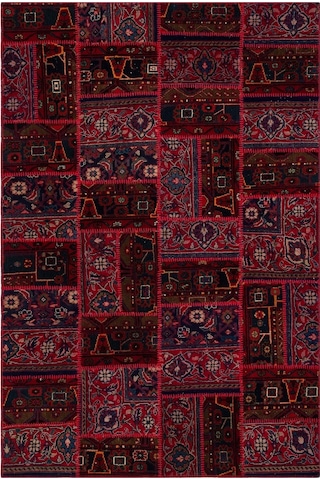 Eşsiz Ve Büyüleyici Patchwork Halı 230x160 Cm 6354