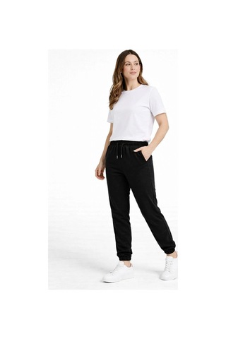 Barlashive Kadın Jogger Eşofman Altı , Cepli, Paça Lastilkl ,spor Pantolon - Siyah Çok Renkli