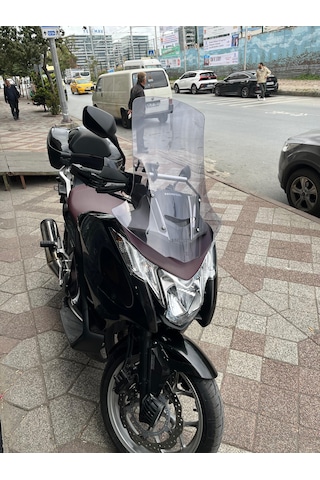 2012 - 2020 Honda Integra Nc750d Açık Füme Uzun Ön Cam 69cm Zeus
