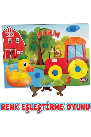 Kidsan Renk Eşleştirme Oyunu